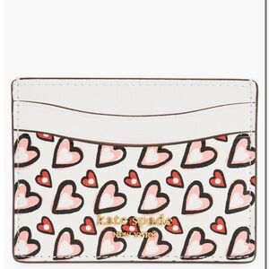 NEW✨Kate Spade Morgan Fancy Hearts
Cardholder